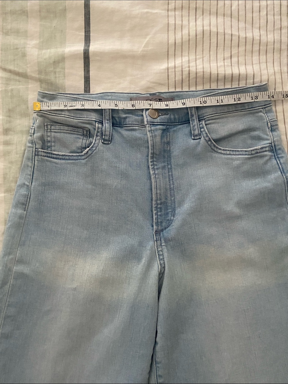 Joe's Jeans Wide-Leg El Savadore High-Rise Jeans, Size 27 - Picture 8 of 13